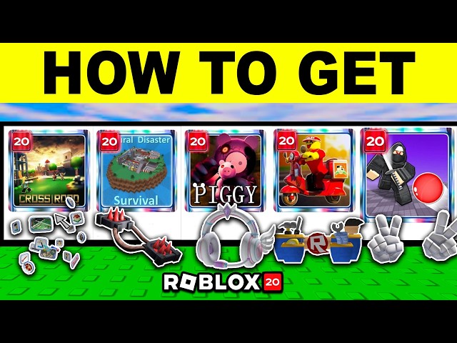 How to get ALL 5 SECRET ITEMS & BADGES!! | The Hunt 20 Roblox