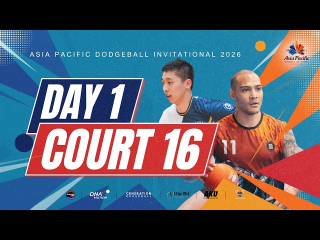 API Dodgeball 2026; Day 1 - Court 16