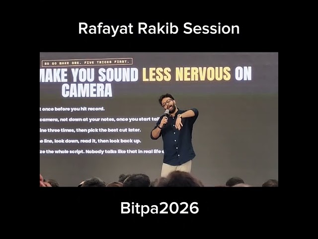 Rafayat Rakib Full Session Bitpa 2026