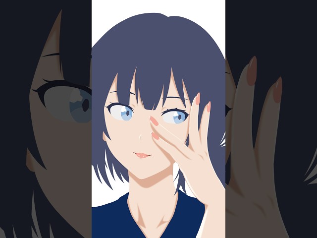 Sketch to Vector Art in Photoshop | Female OC - Part 1 #art #illustrationnation #drawing