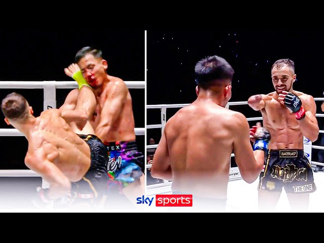 Incredible debut win for ONE-HANDED fighter Jake Peacock!
