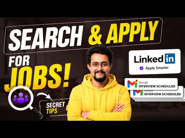LinkedIn Job Search MASTERCLASS: Find HIDDEN Jobs & Get More Interviews