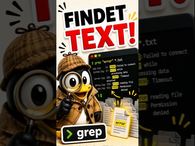 Dieser Linux-Befehl findet jeden Text 🔍