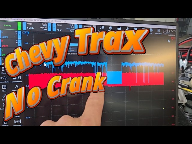 Chevy Trax No Crank GM  Low Speed CAN