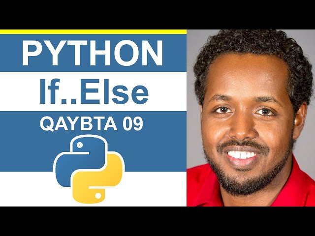 Python - If Else / Calculator - Somali Tutorial Beginner 09