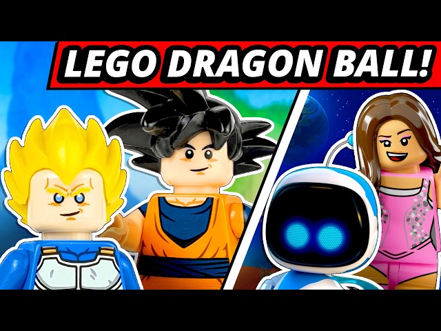 LEGO Dragon Ball Sets! Astro Bot! Nike Classic Space! 2027 LEGOLAND Set! Madison Beer?!
