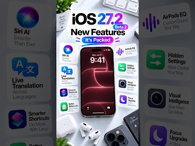iOS 27.2 New features & Changes. (Beta2) #ios27 #ios