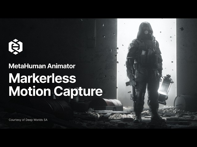 MetaHuman Animator Markerless Motion Capture Demo