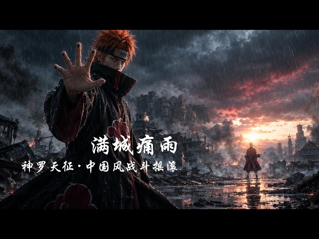 满城痛雨 | Naruto vs Pain: Epic Chinese Rock Tribute