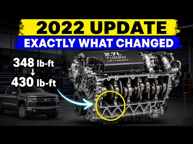 GM's 2.7 Turbo Changed in 2022: Here's EXACTLY What