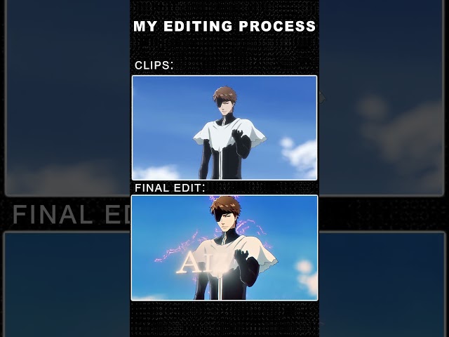 How I made this Aizen edit #anime #tutorial #editing