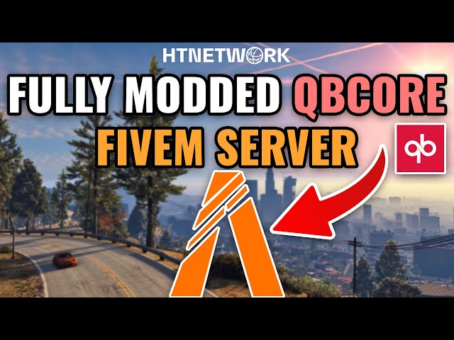 How to make a fully modded QBCore FiveM Server in minutes! 2024 | 120+ mods