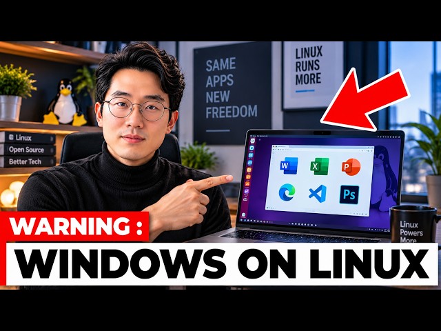 This Tool Runs Windows Apps Like Native Linux Apps