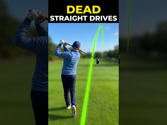 Hit Your Driver DEAD STRAIGHT - 2 Powerful Tips #golftips #golf