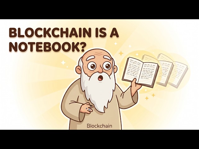 Blockchain Explained Using a Village Notebook | The Simplest Explanation Ever