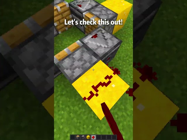 I built a Piston trap... #minecraft #redstone