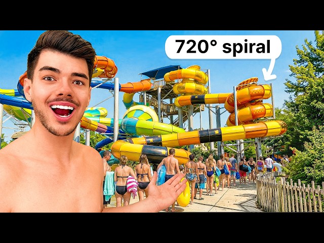 World's FIRST Bee Hive Waterslide!