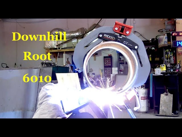 5g Pipe Welding Downhill Root 6010 API 1104 #weldingtipsandtricks