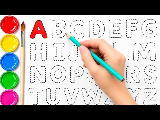 Learn ABCD A to Z | Alphabet Tracing for Kids | ABCD Writing Practice