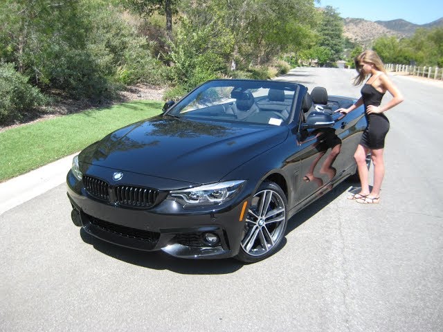 2019 BMW 440i Convertible / Exhaust Sound / 19" M Wheels / BMW Review