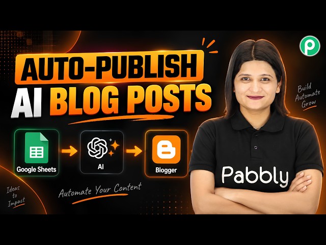 Automatically Publish AI-Generated Blog Posts to Blogger from Google Sheets