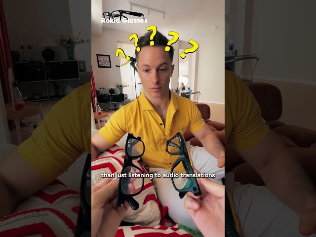 Tech Product Crowdfunding Early Access Rokid glasses