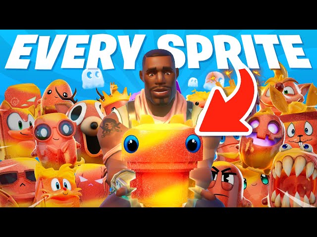 I Found EVERY Sprite in 4 Hours! (WORLD RECORD)