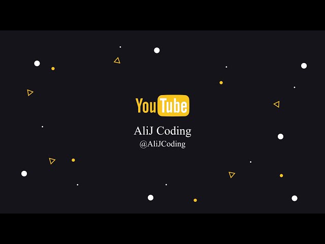 AliJ Coding Channel | First Year Review