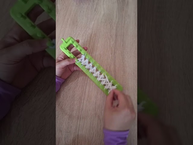 knitting loom for beginners  step by step #knitting #scarf #crochet #knit #diy