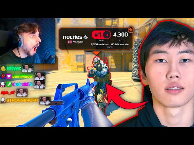 I Played FACEIT with NOCRIES...