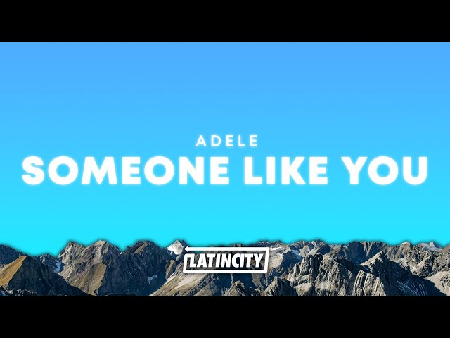 Adele – Someone Like You (Lyrics)