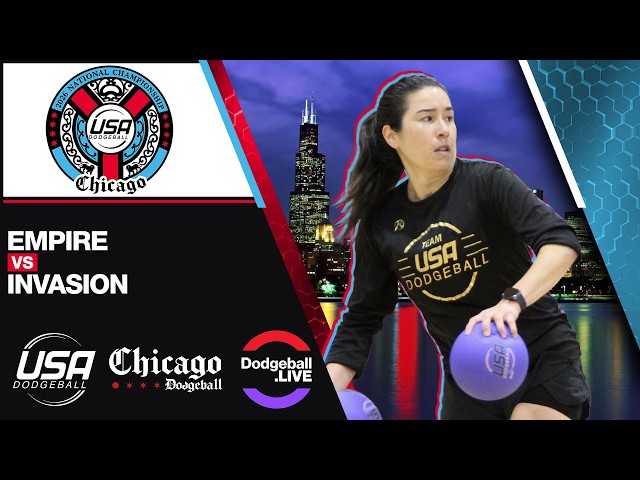 Empire vs Invasion [No-Sting Women Final] 2026 USA Dodgeball National Championships
