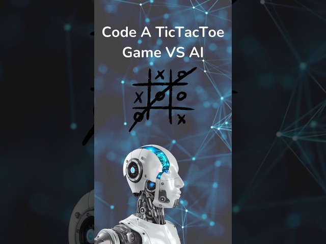Code a Tic-Tac-Toe with AI 🤖 #python