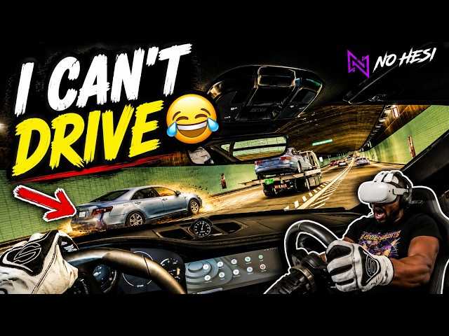 VR Driving Is WAY Harder Than I Thought!