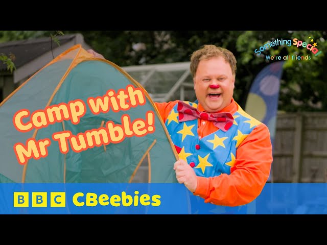 Mr Tumble Goes Camping! 🏕️ Finding the Perfect Tent | CBeebies Fun Adventure | CBeebies