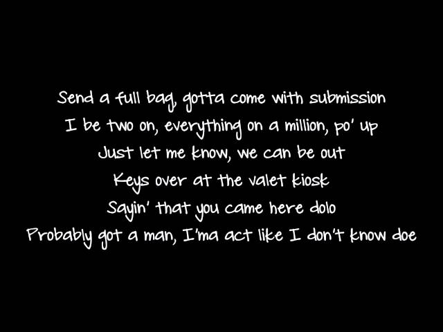 Kid Ink - Dolo (Lyrics) Ft. R. Kelly [Full Speed Album]