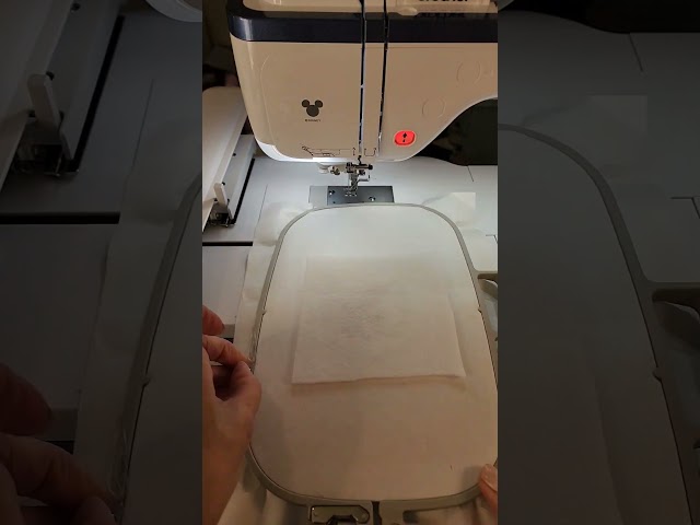 quick in the hoop embroidery design #machineembroidery #diychristmasgifts #inthehoop #shorts