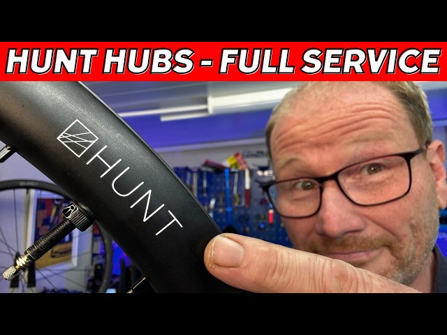 HUNT Carbon Aero Disc Wheelset | Complete Hub Service, Freehub & Bearing Replacement