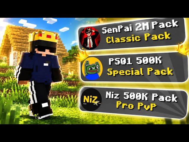 Best Minecraft PvP Packs 2026