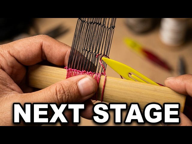 Step 1 Done! Now Starting the Next Stage of Fishing Net Making 🐟🕸️