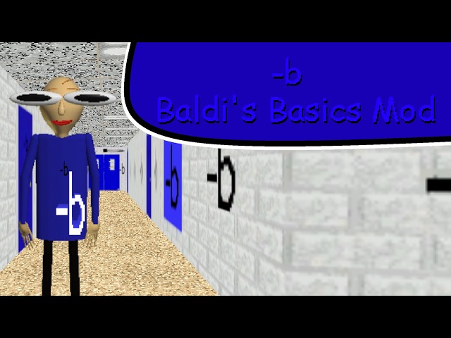 MINUS B | Baldi's Basics Mod