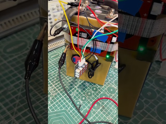 12V 72Ah LiFePO4 Battery with Smart BMS! #ElectroDIY