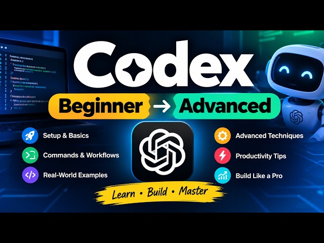 Codex Tutorial: Beginner to Advanced Complete Guide