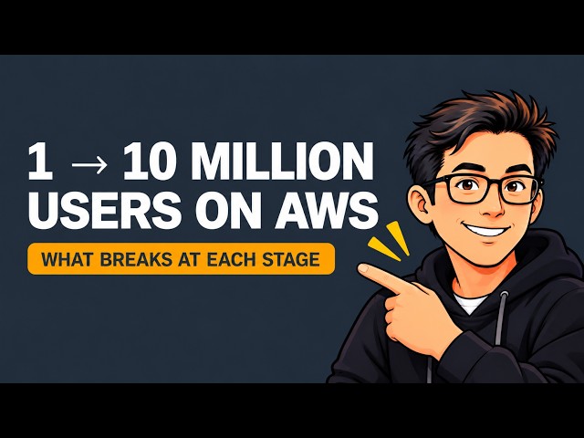 1 to 10 Million Users on AWS: What Breaks at Every Stage