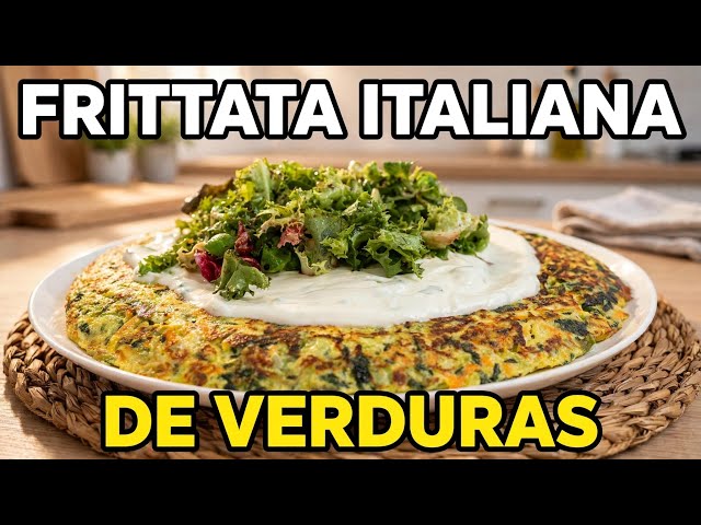 ITALIAN VEGETABLE FRITTATA: JUICY AND EASY! | The Dinner That Will Save You