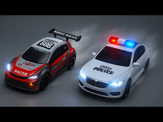 [ASMR Unboxing] EPIC RC Drift Car & Police Car – Off-Road, DJ Robot, Transformers |  Satisfying RC