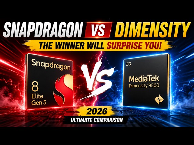 Snapdragon vs Dimensity: The Winner Will Surprise You