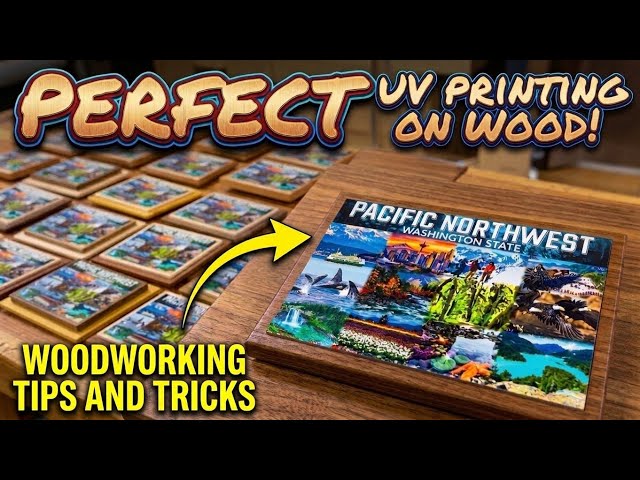 UV Printing & Wood: High End Projects for Sales and Gifts
