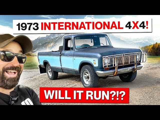 Seized Engine! 1973 International Harvester 1100 4X4 Revival!