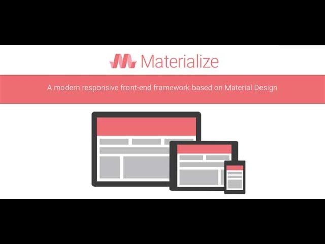 [No Backsound] Materialize Responsive Web Design Tutorial - Part 1